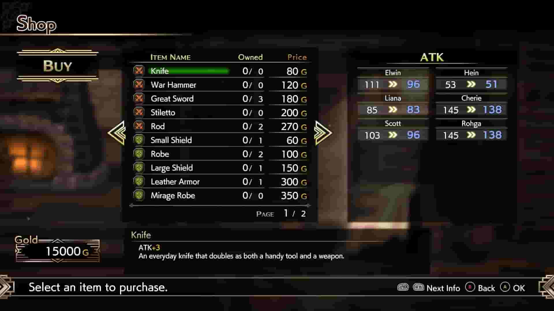 Langrisser I & II screenshot thumbnail screenshot 12