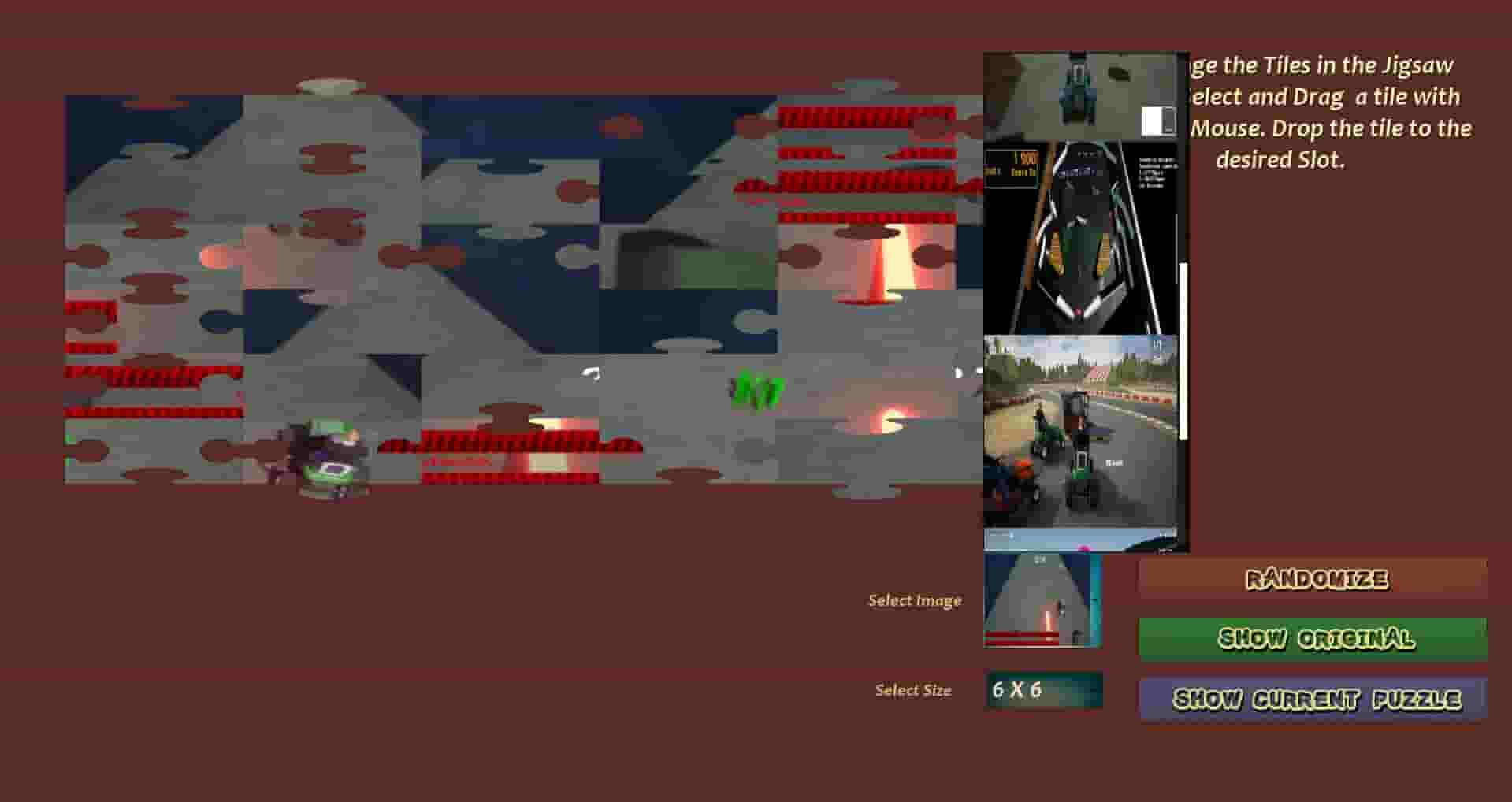 Lawnmower Game Jigsaw screenshot thumbnail screenshot 1