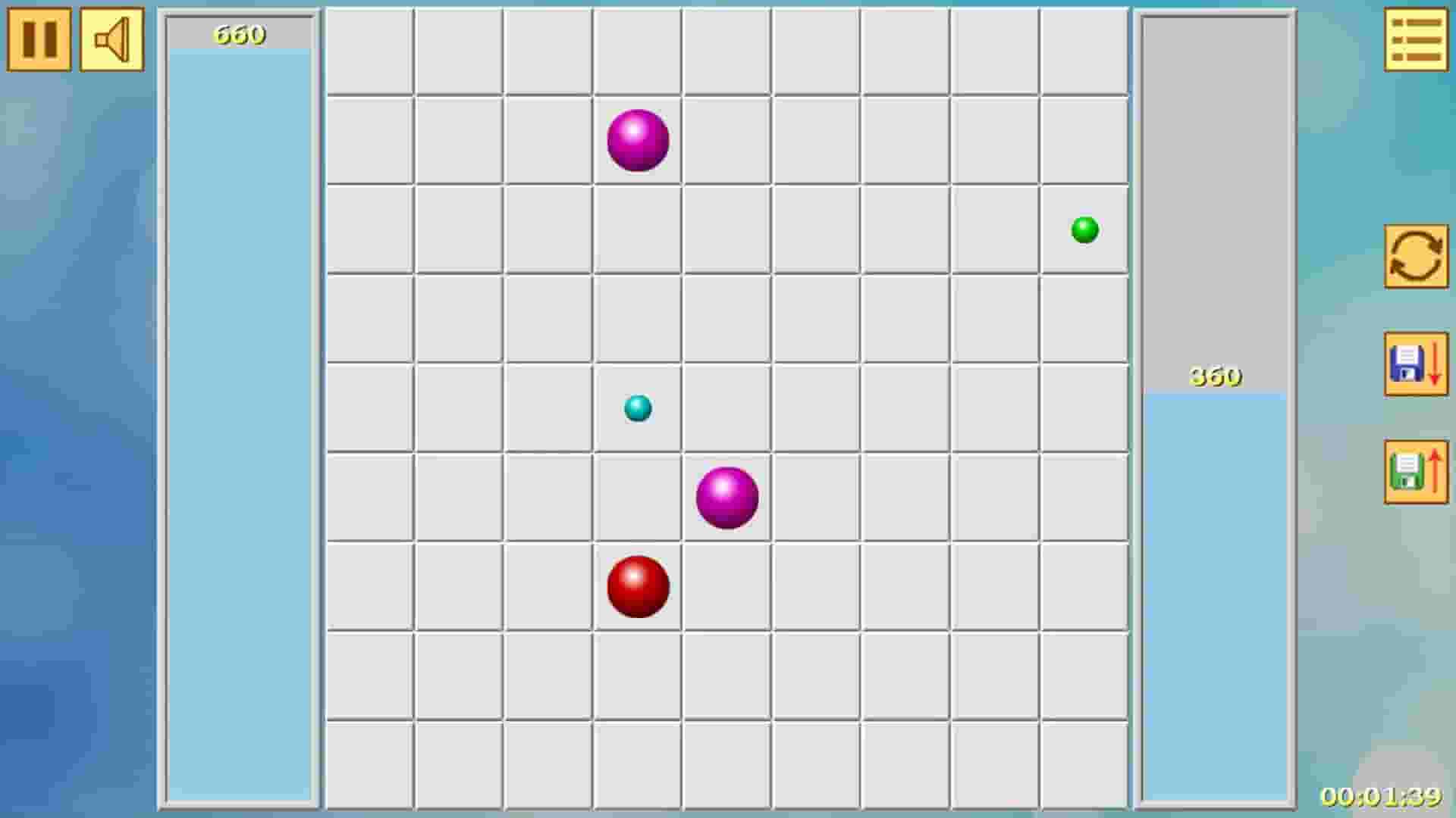 Lines of Balls screenshot thumbnail screenshot 0