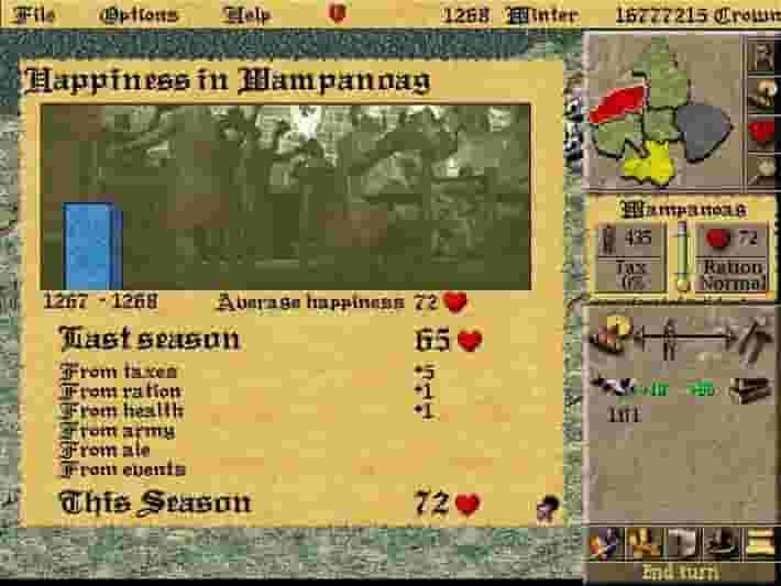 Lords of the Realm II screenshot thumbnail screenshot 0