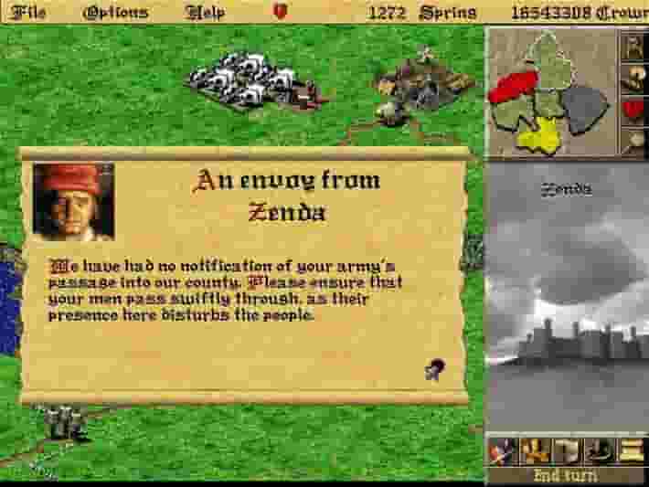 Lords of the Realm II screenshot thumbnail screenshot 3