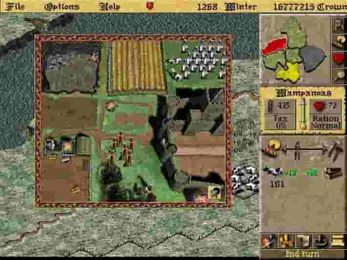 Lords of the Realm II screenshot thumbnail screenshot 5