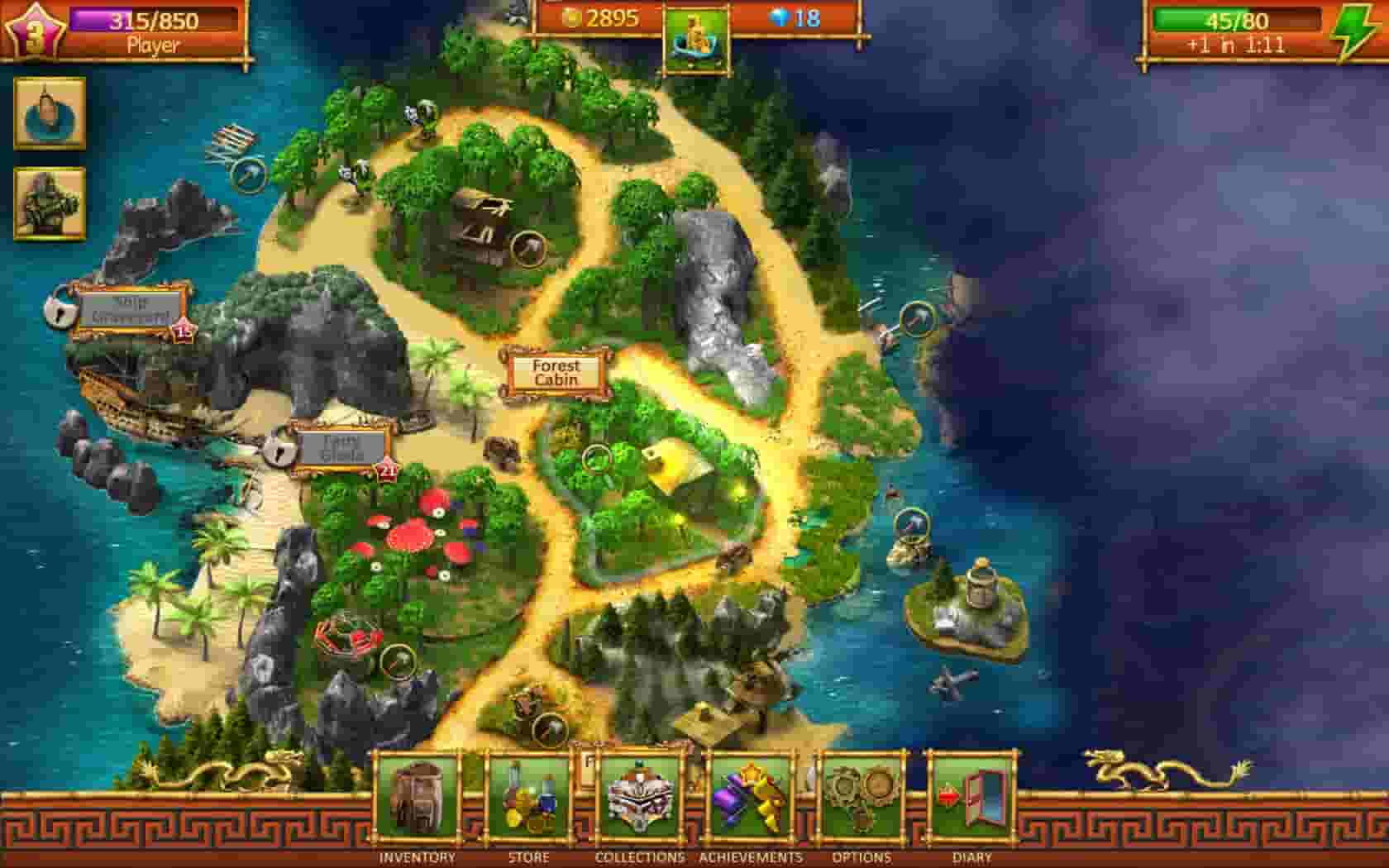 Lost Lands: Mahjong screenshot thumbnail screenshot 4