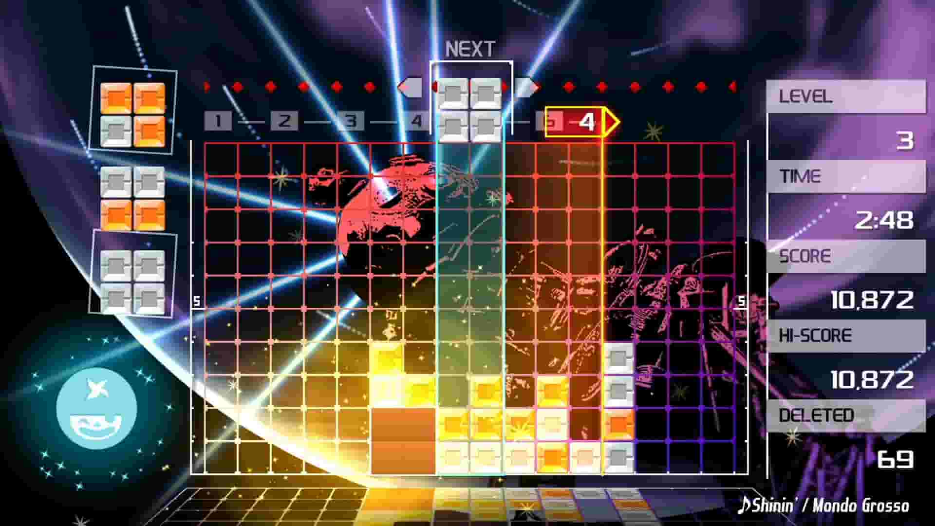 LUMINES REMASTERED screenshot thumbnail screenshot 0
