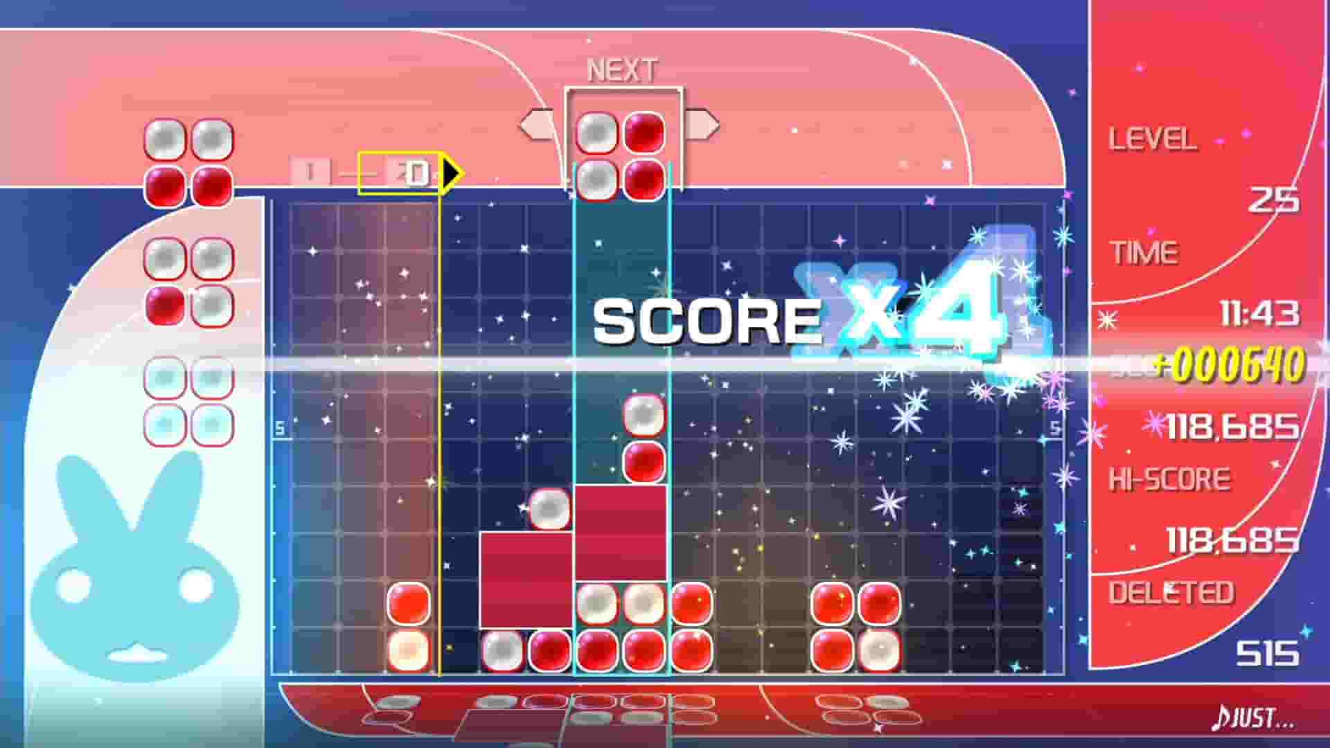 LUMINES REMASTERED screenshot thumbnail screenshot 4