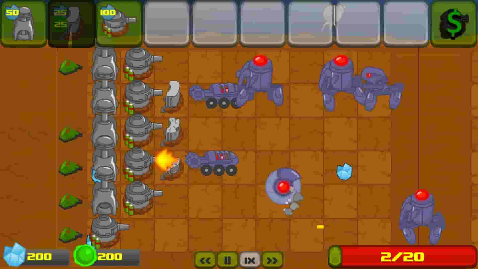 Martians Vs Robots screenshot thumbnail screenshot 6
