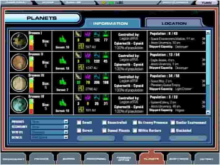 Master of Orion 3 screenshot thumbnail screenshot 5