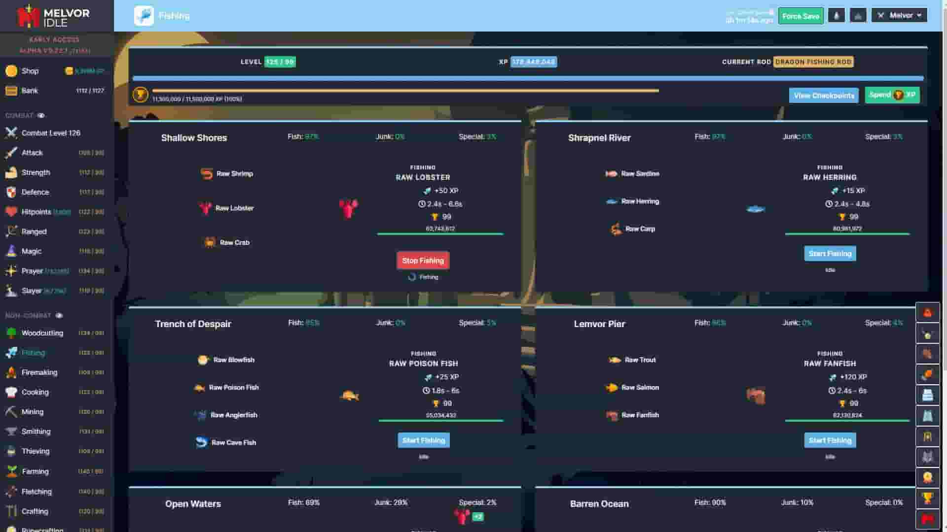 Melvor Idle screenshot thumbnail screenshot 3