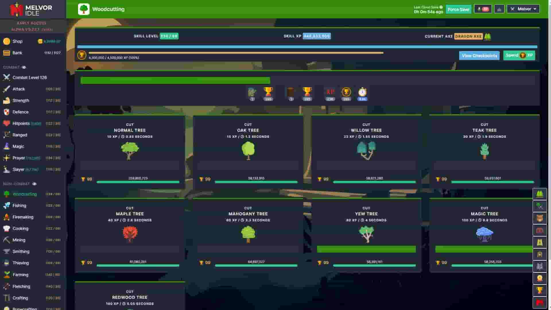 Melvor Idle screenshot thumbnail screenshot 7