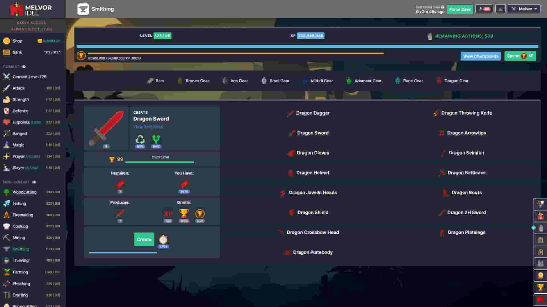 Melvor Idle screenshot thumbnail screenshot 8