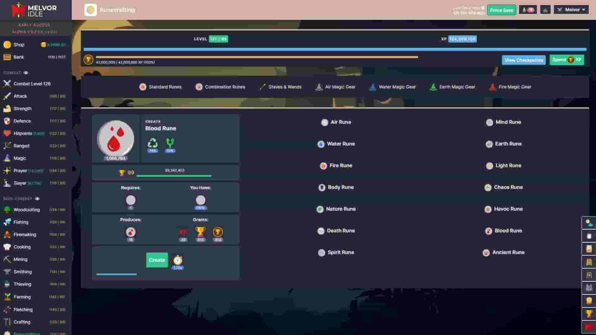 Melvor Idle screenshot thumbnail screenshot 9