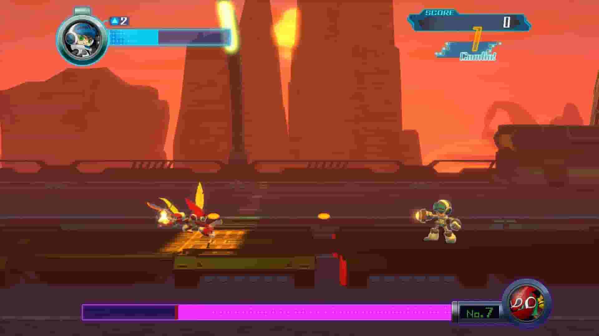 Mighty No. 9 screenshot thumbnail screenshot 1