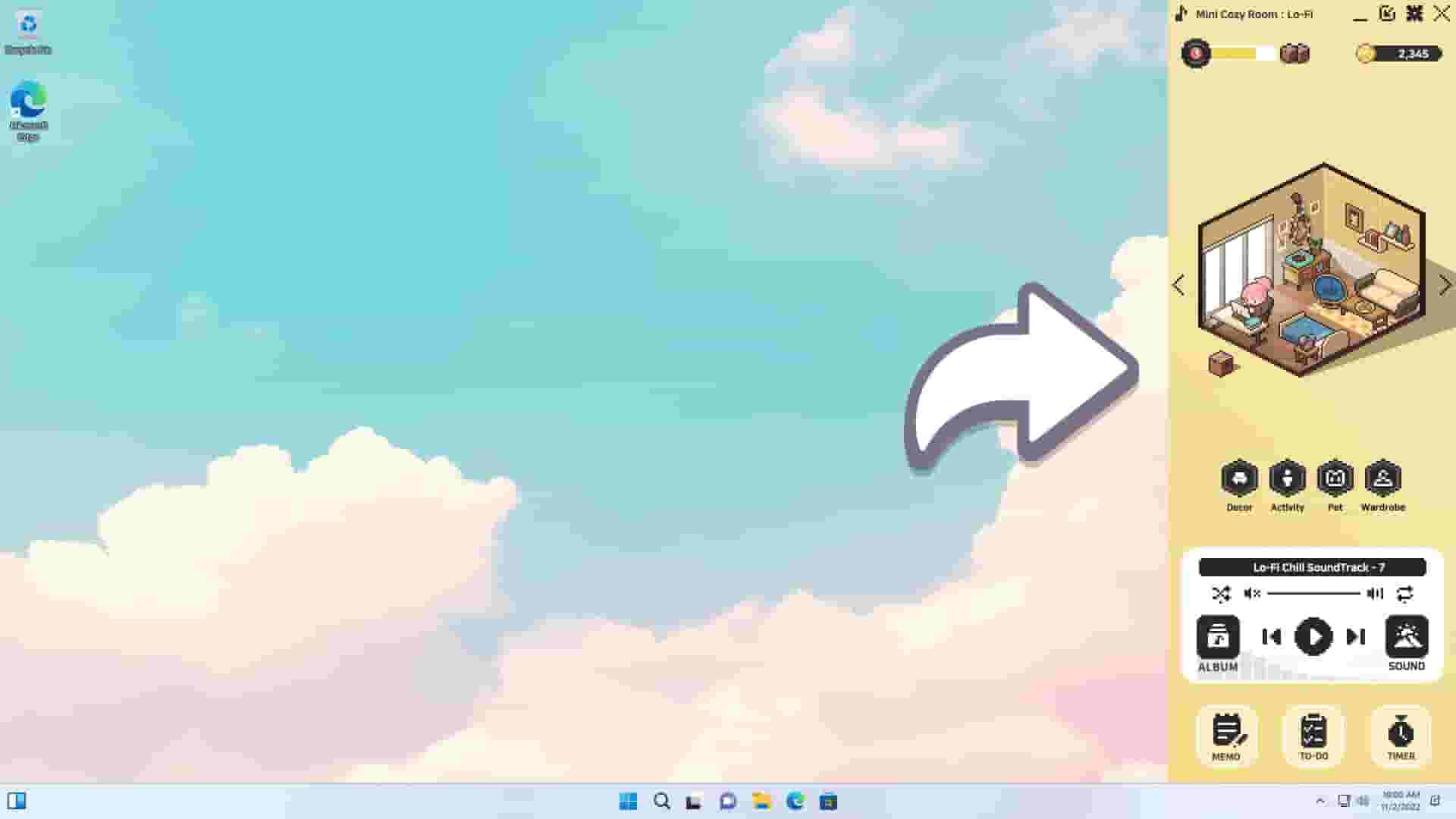 Mini Cozy Room: Lo-Fi screenshot thumbnail screenshot 0