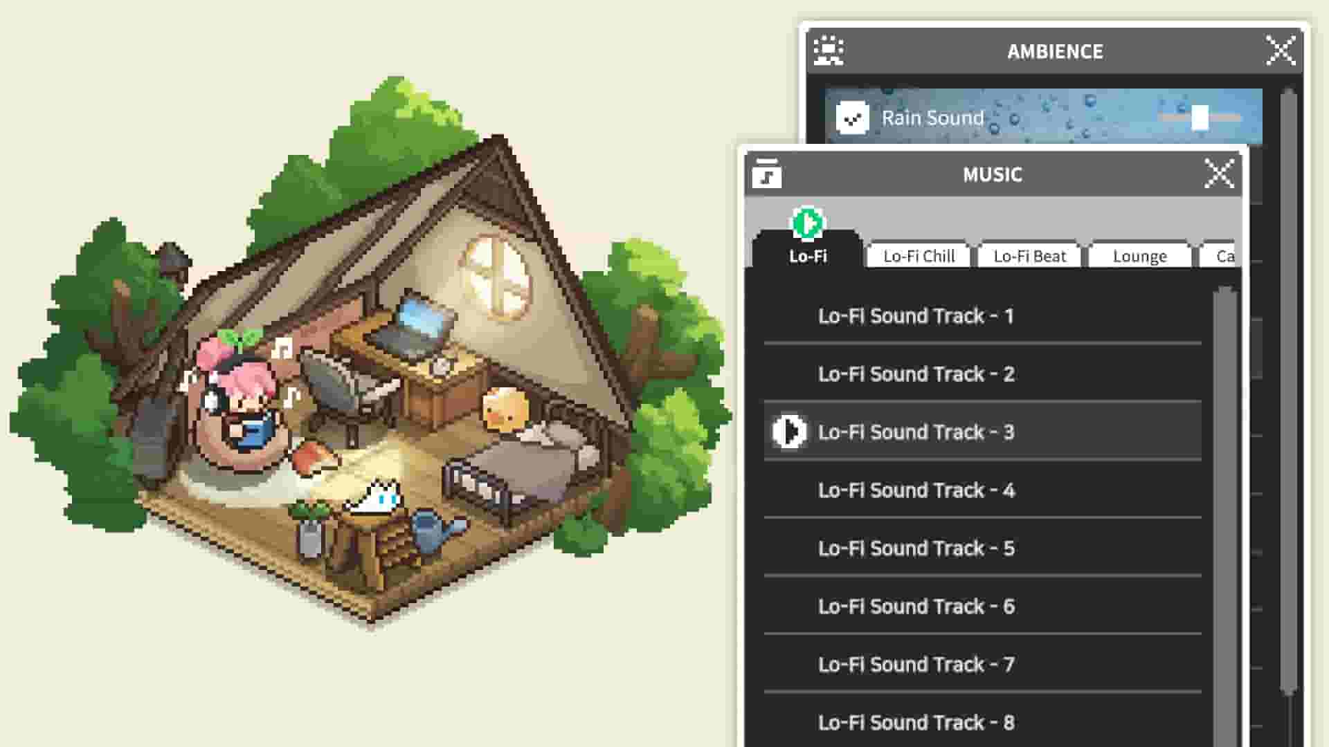 Mini Cozy Room: Lo-Fi screenshot thumbnail screenshot 2