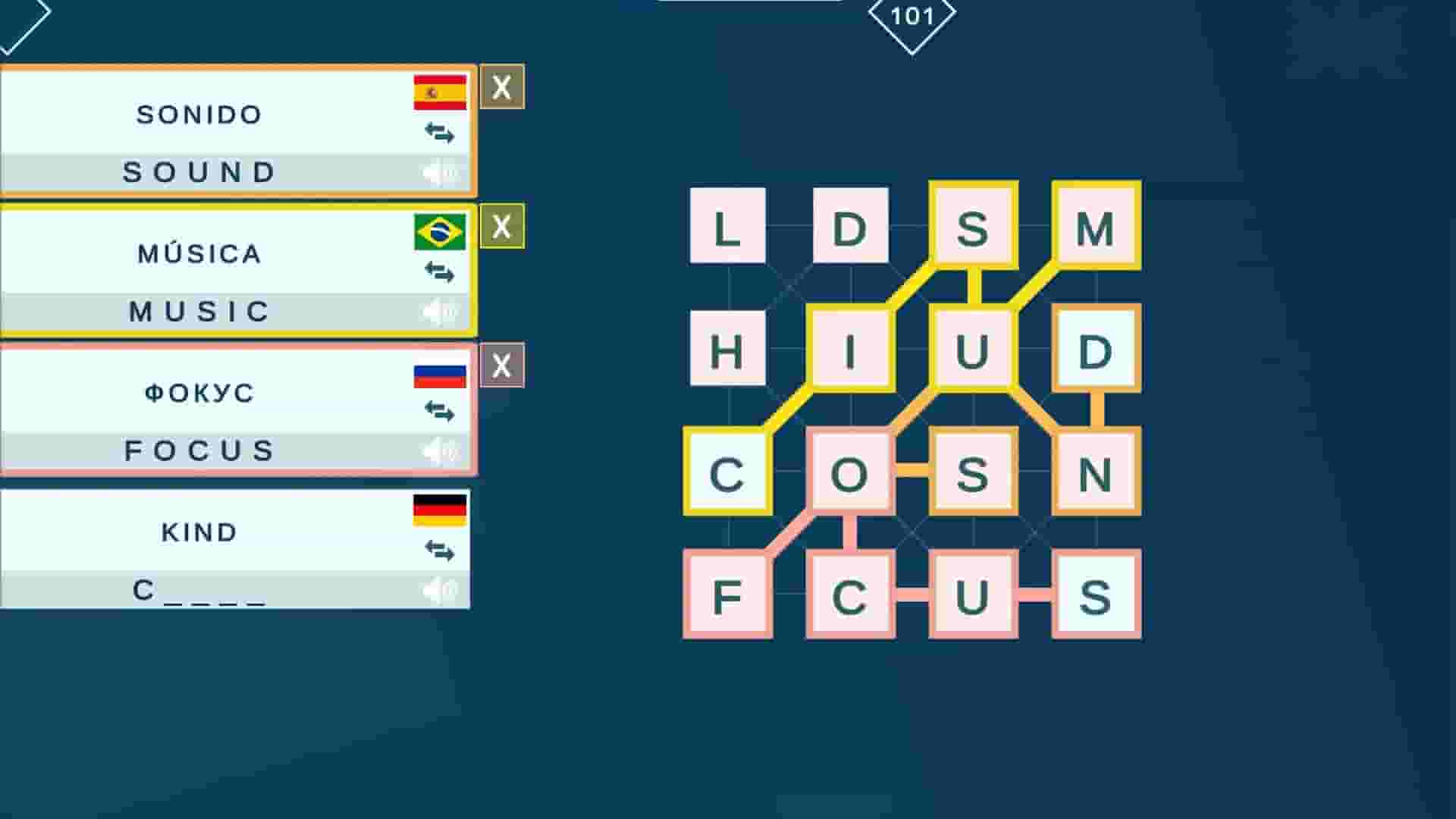 Mini Words: Polyglot screenshot thumbnail screenshot 0
