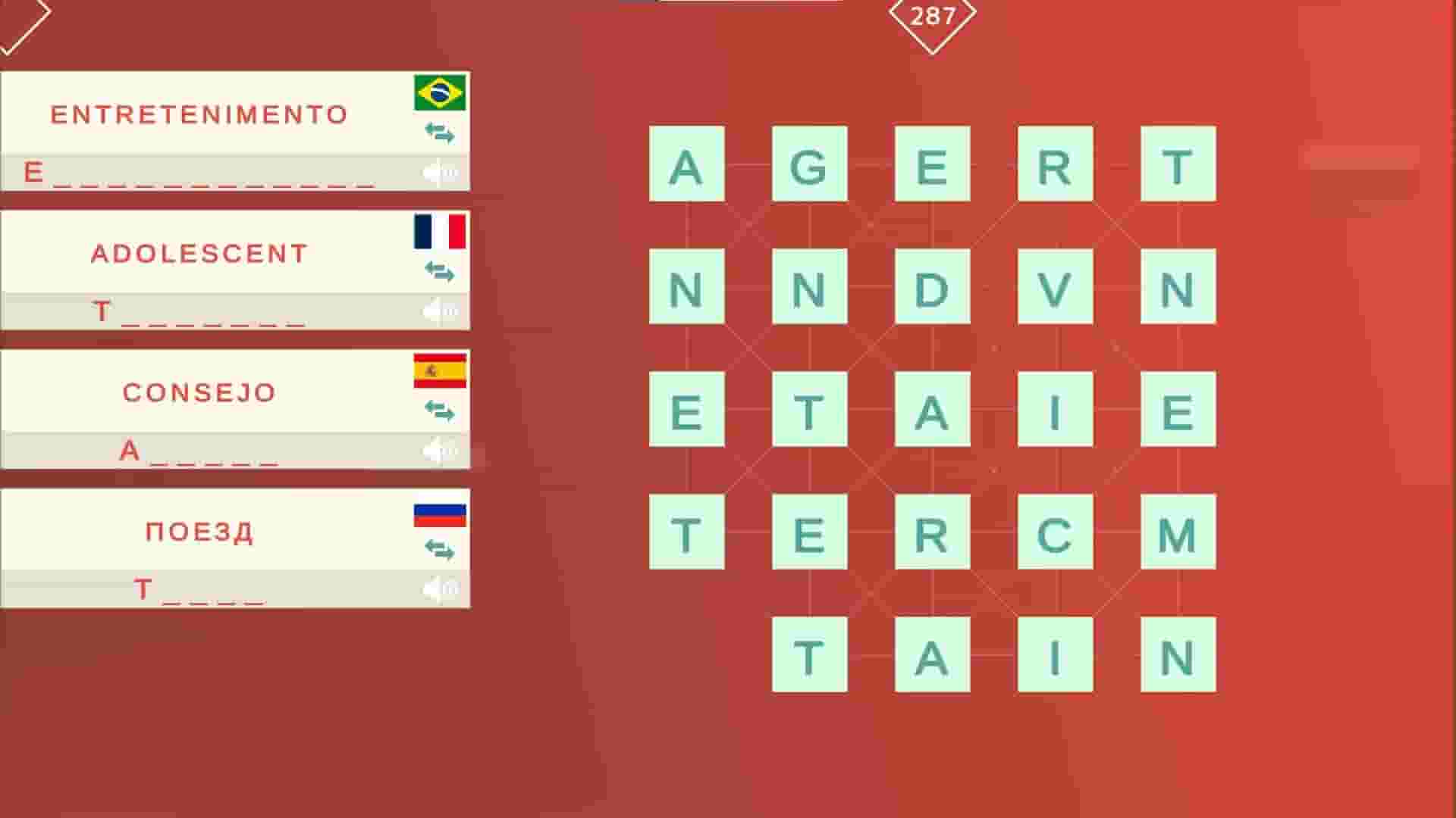 Mini Words: Polyglot screenshot thumbnail screenshot 9