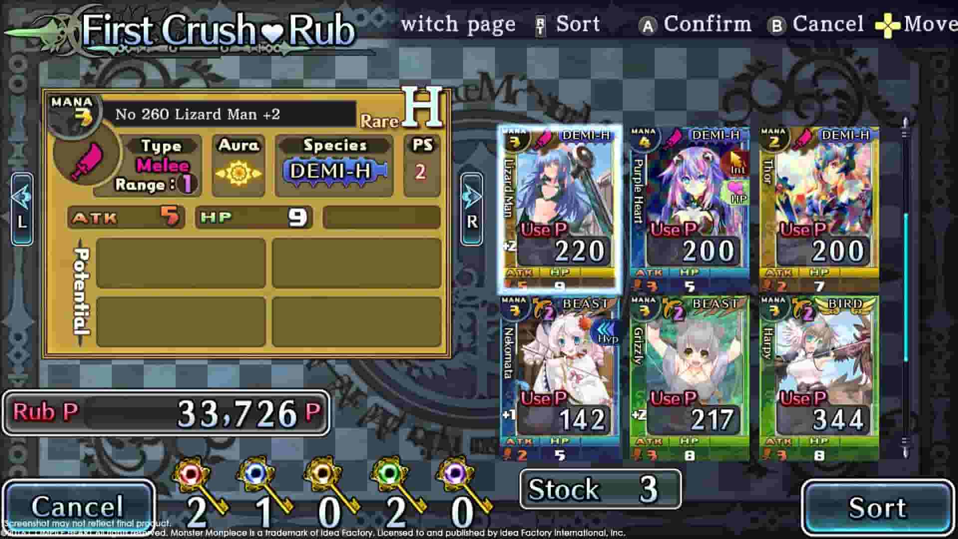 Monster Monpiece screenshot thumbnail screenshot 19