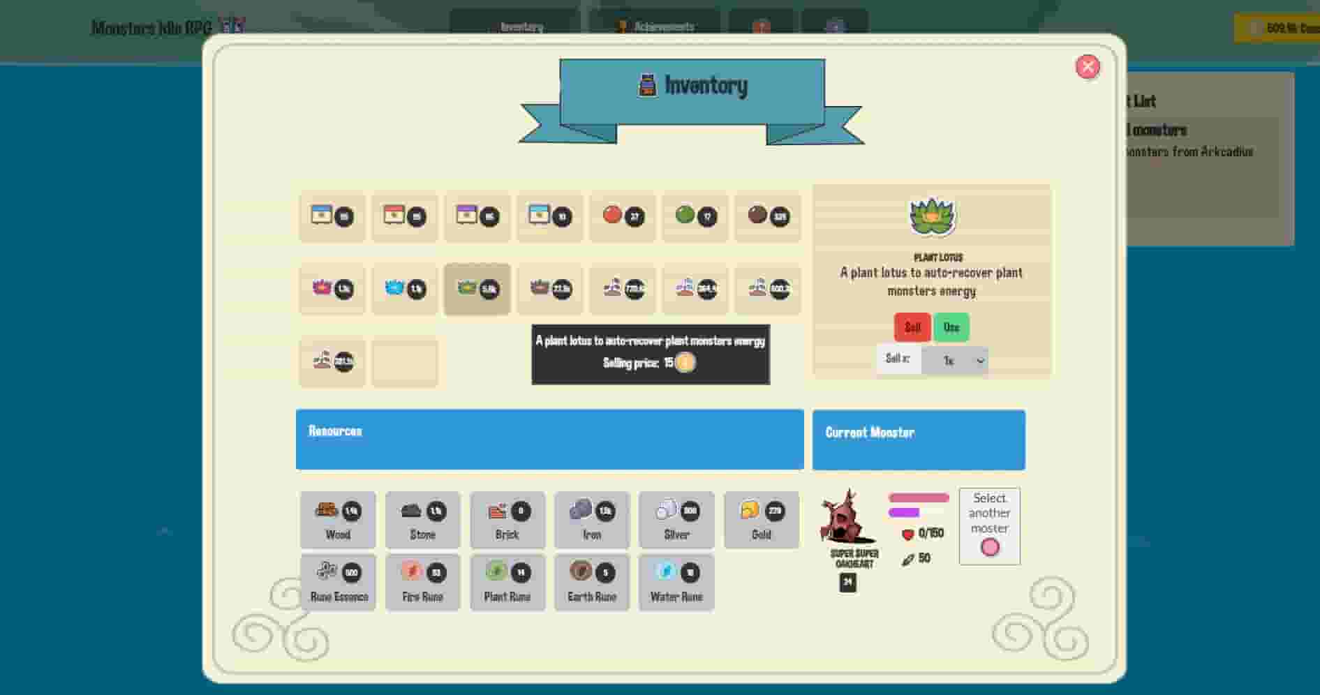 Monsters Idle RPG screenshot thumbnail screenshot 2