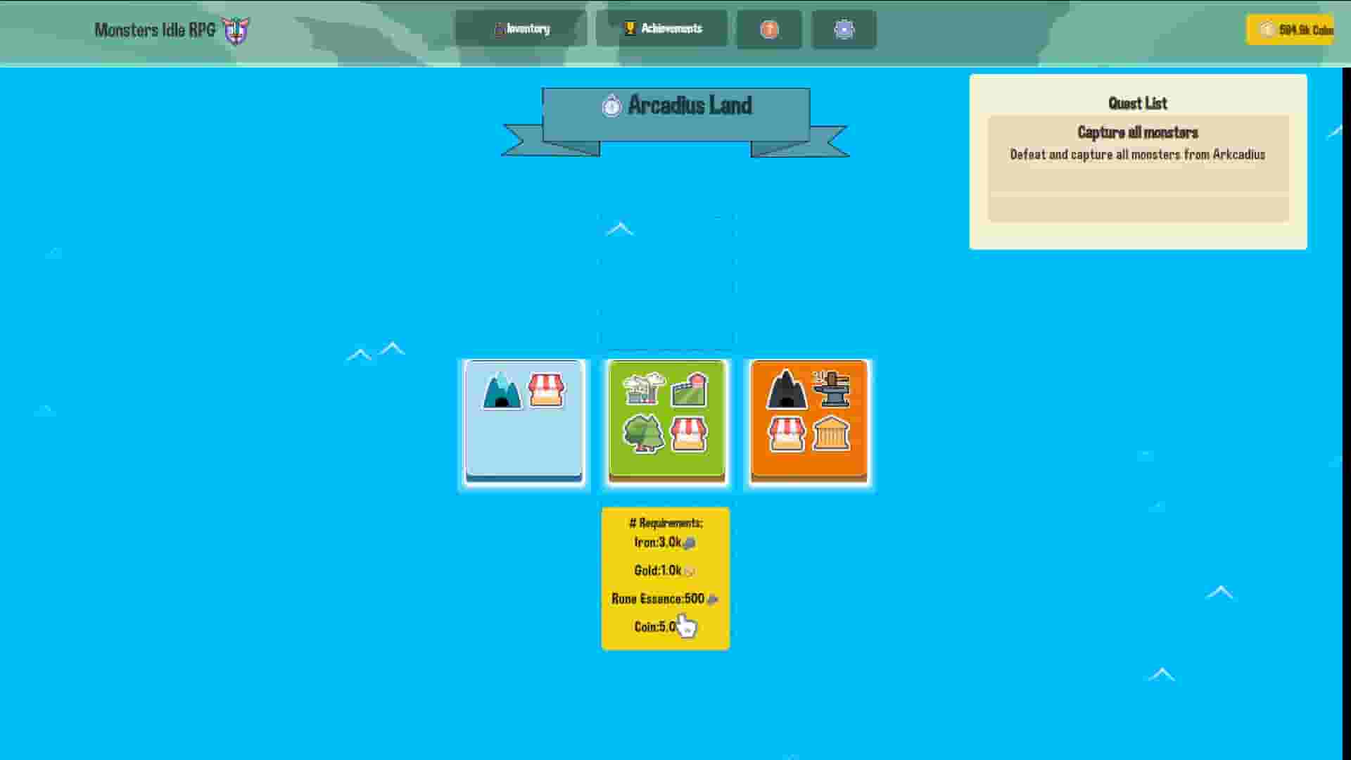 Monsters Idle RPG screenshot thumbnail screenshot 3