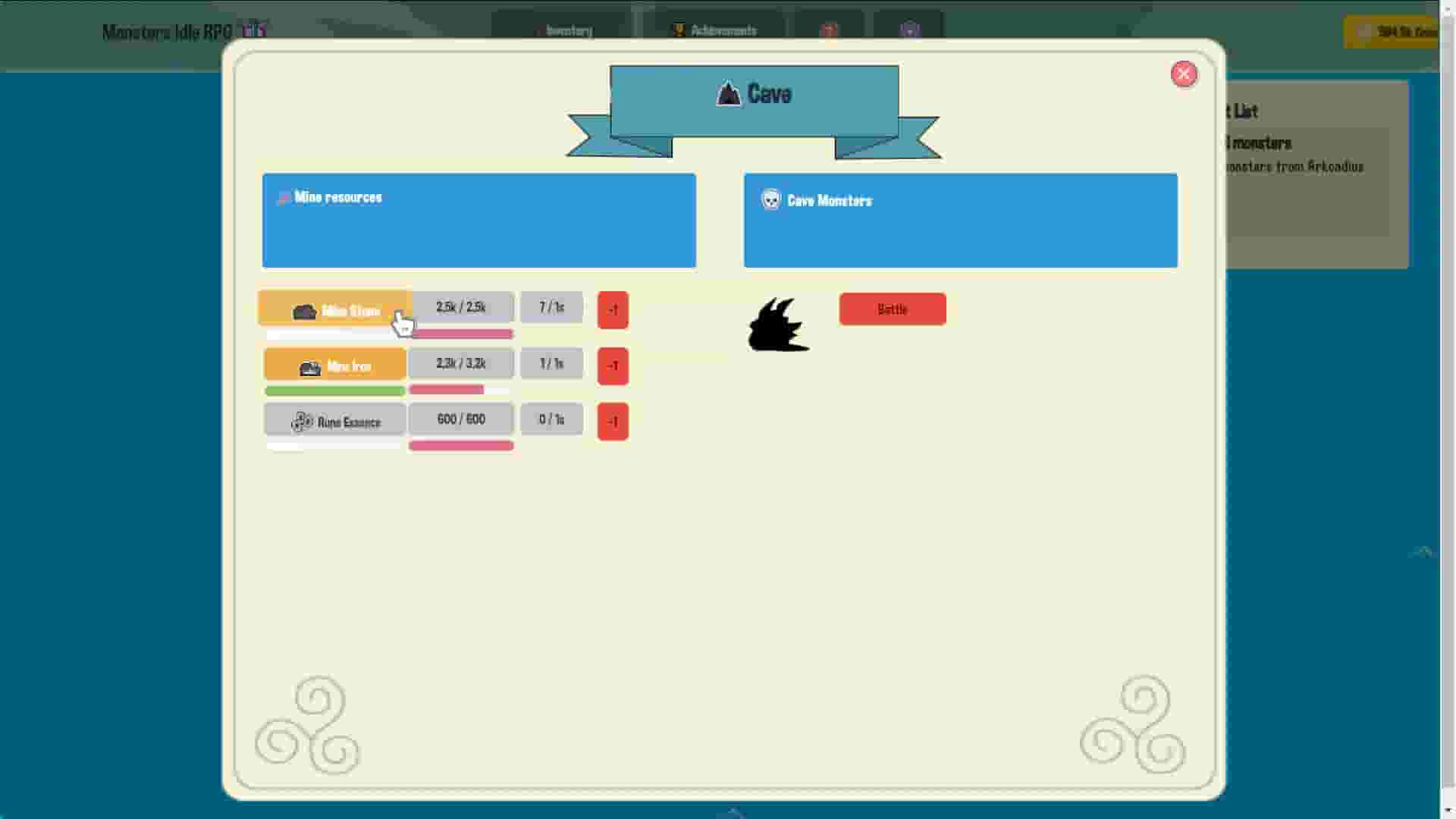 Monsters Idle RPG screenshot thumbnail screenshot 7
