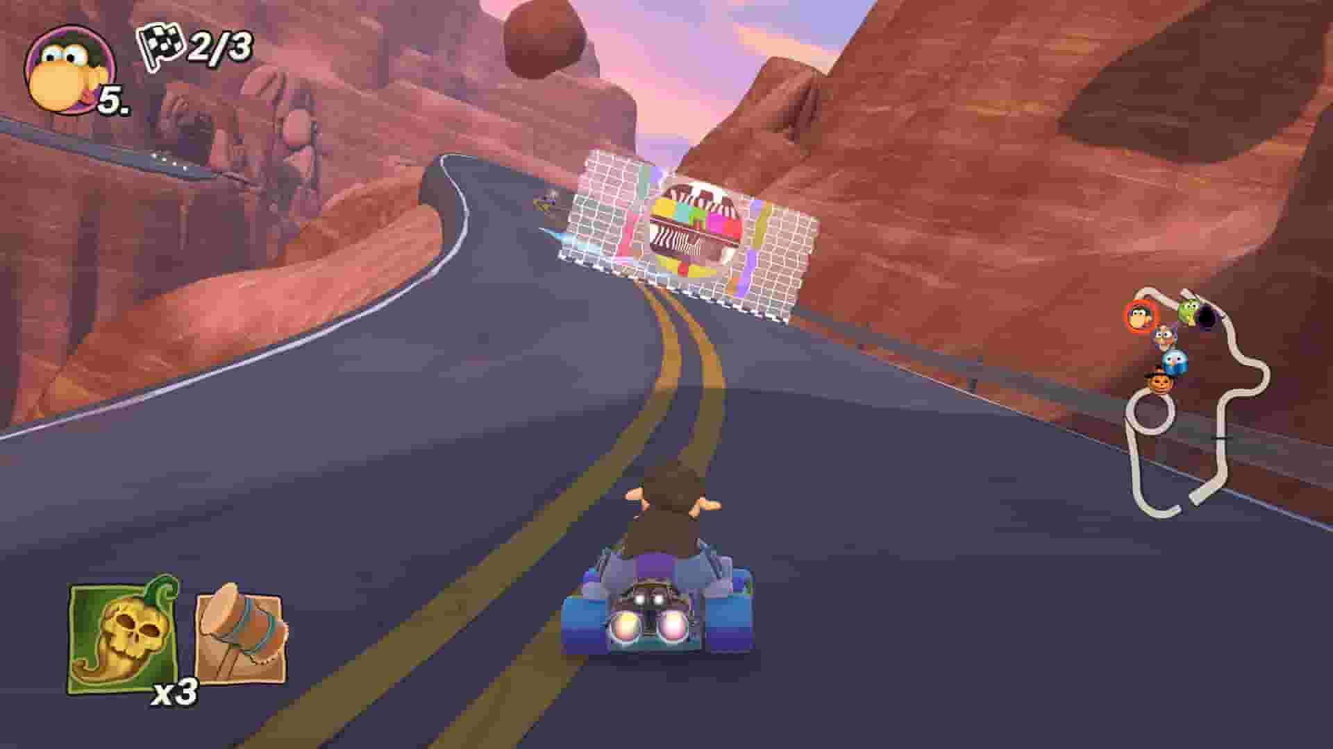 Moorhuhn Kart 4 screenshot thumbnail screenshot 5