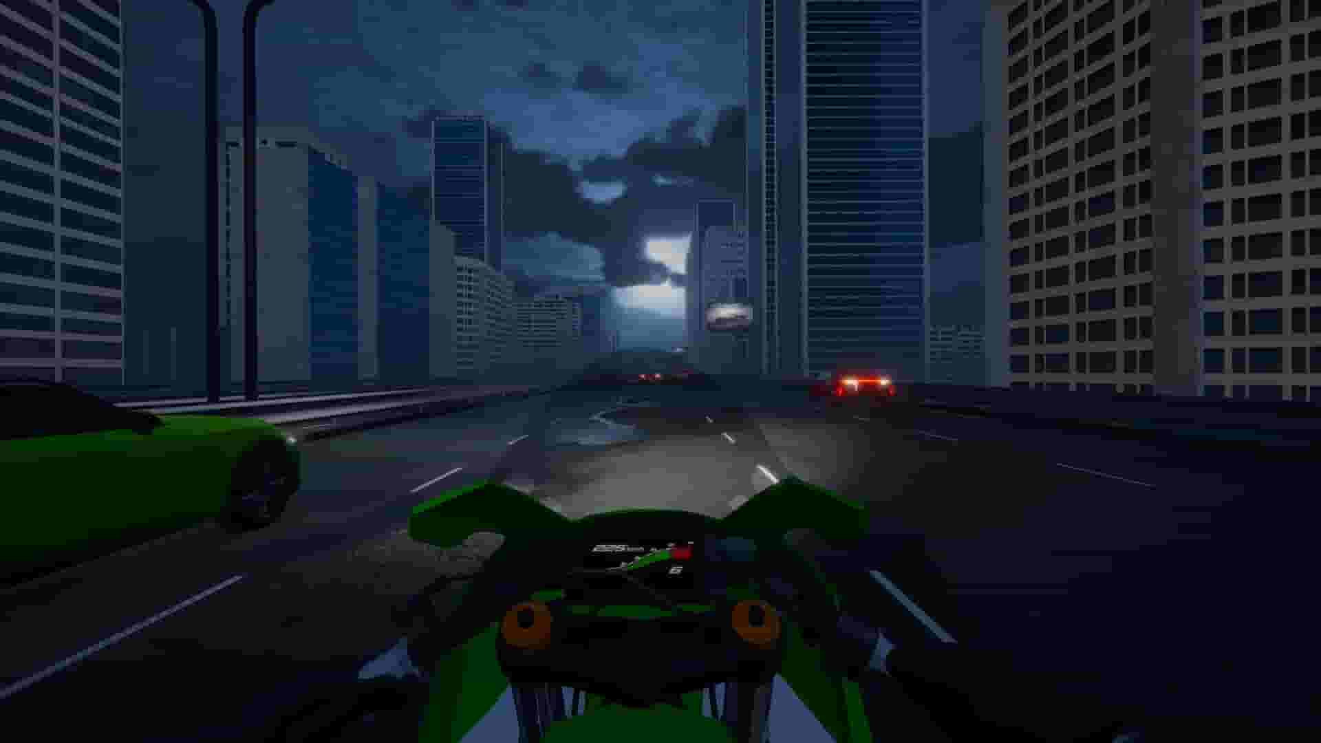 Motorcycle Night Ride screenshot thumbnail screenshot 1