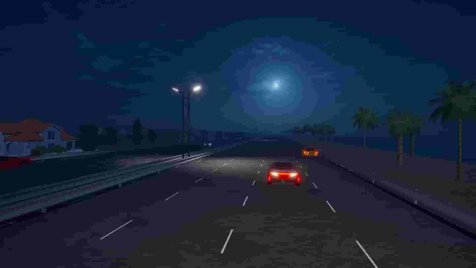 Motorcycle Night Ride screenshot thumbnail screenshot 2