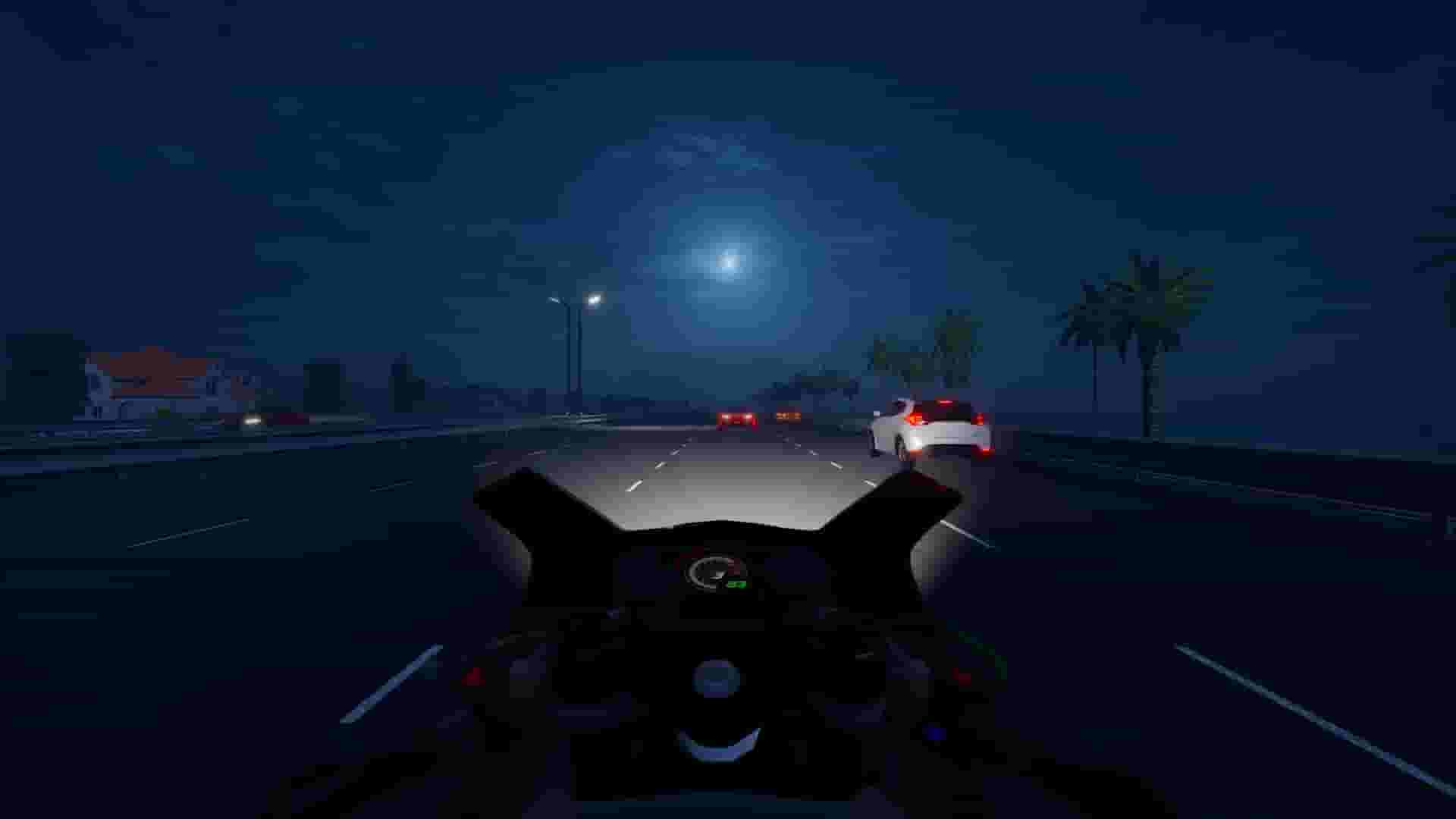 Motorcycle Night Ride screenshot thumbnail screenshot 3