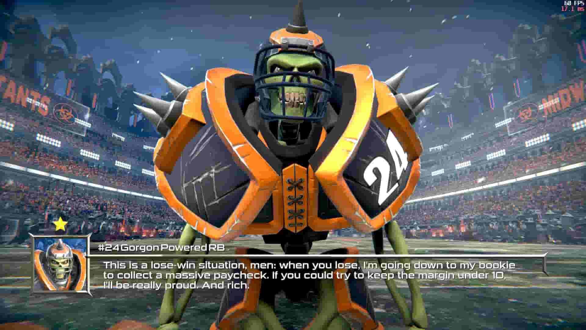 Mutant Football League screenshot thumbnail screenshot 7