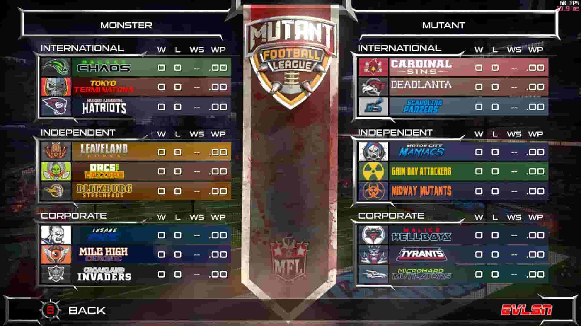 Mutant Football League screenshot thumbnail screenshot 8