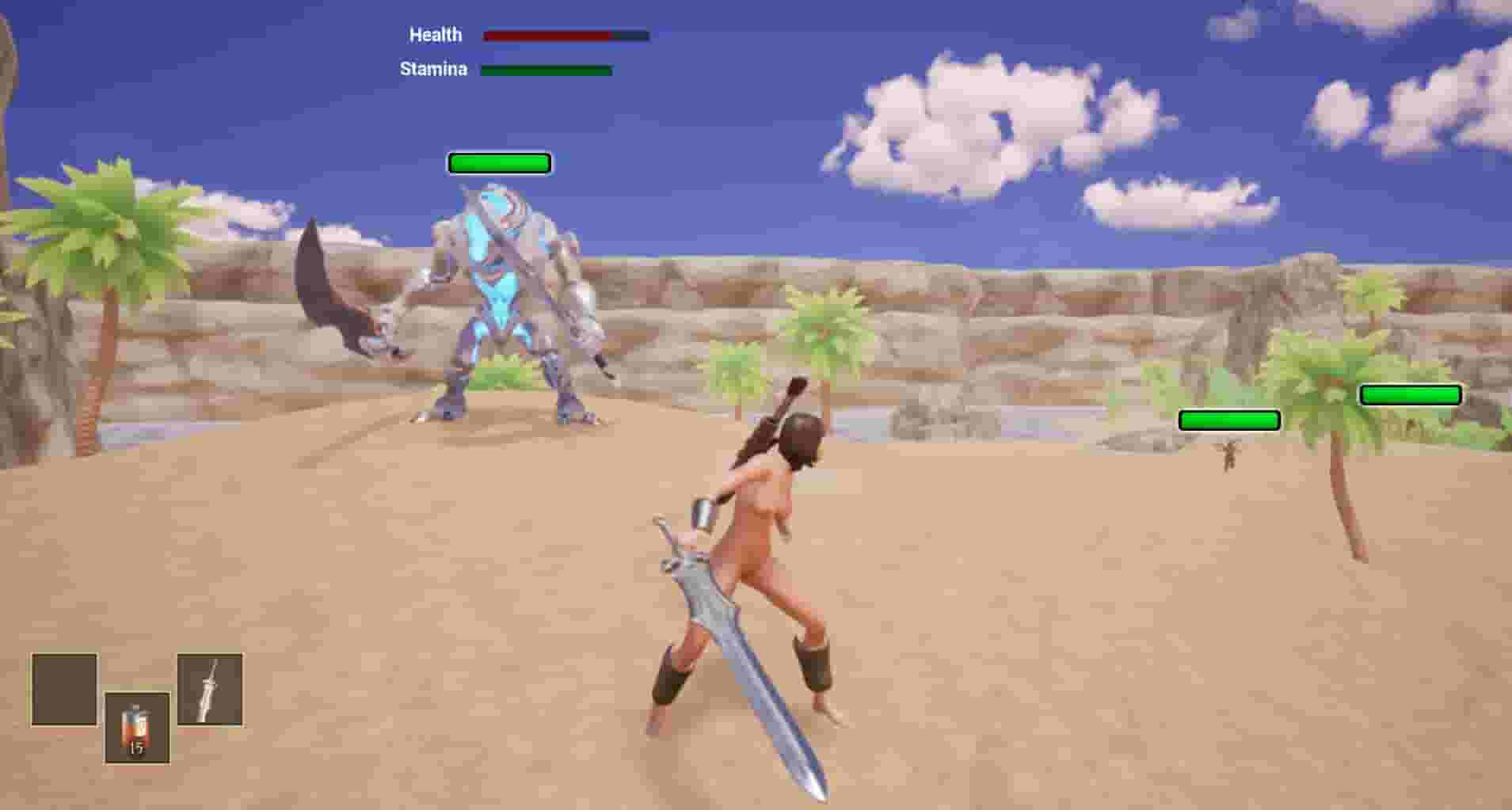 Naked Hero screenshot thumbnail screenshot 1