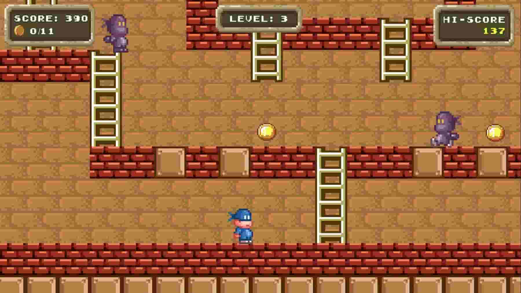 Ninja Gold Thief screenshot thumbnail screenshot 0