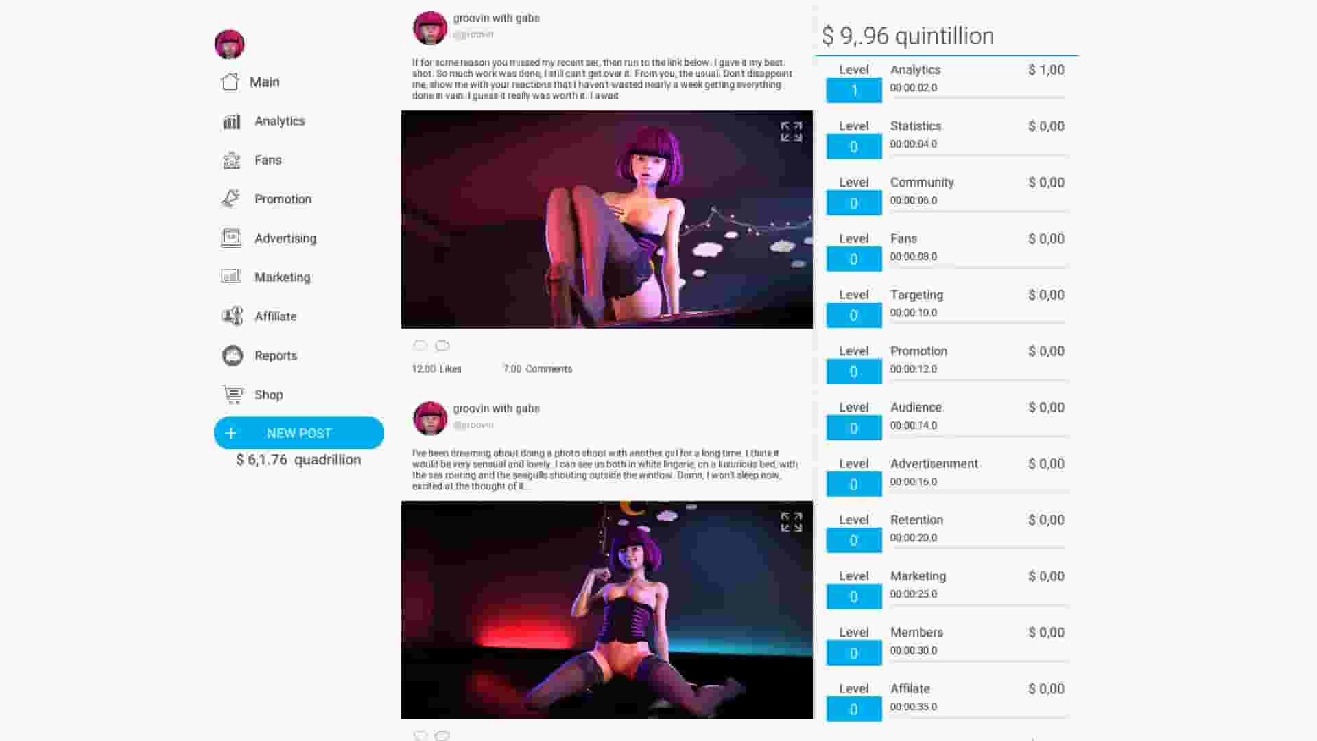 OnlyFap Simulator 💦 screenshot thumbnail screenshot 9