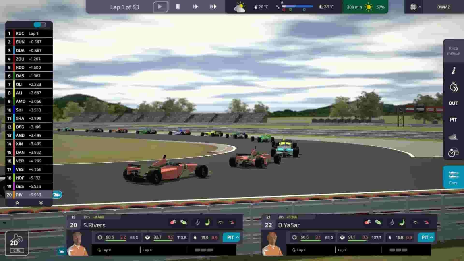 Open Wheel Manager 2 screenshot thumbnail screenshot 0