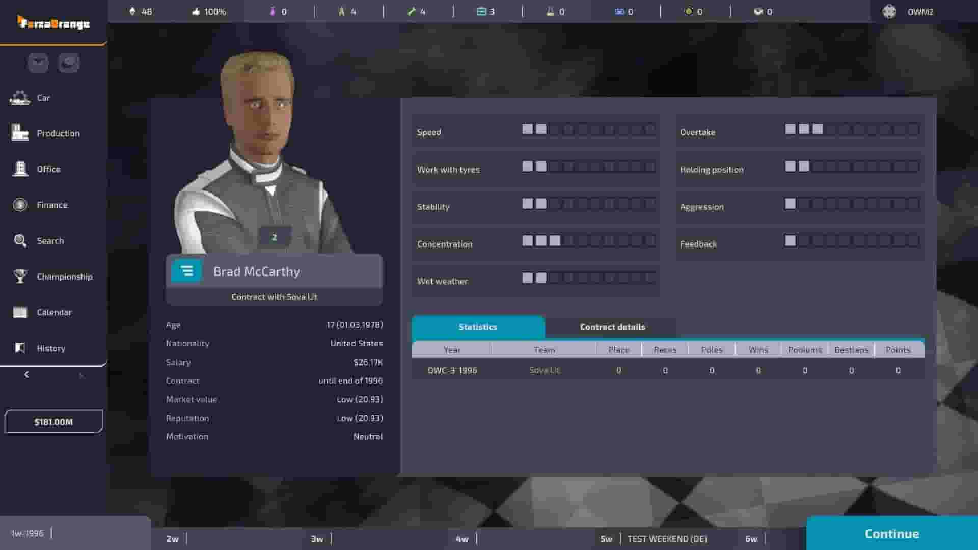 Open Wheel Manager 2 screenshot thumbnail screenshot 4