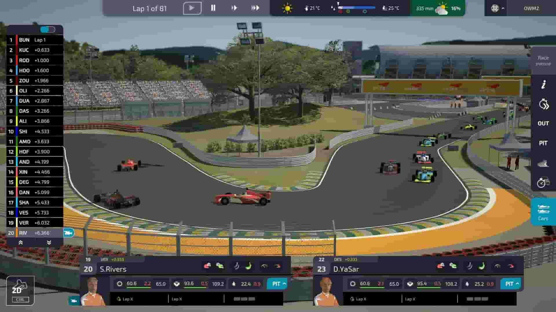 Open Wheel Manager 2 screenshot thumbnail screenshot 5