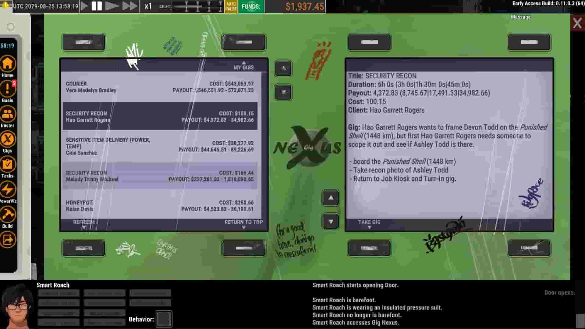 Ostranauts screenshot thumbnail screenshot 8