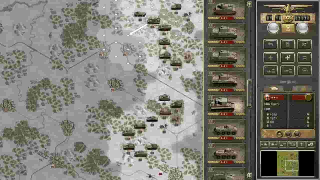 Panzer Corps Gold screenshot thumbnail screenshot 1