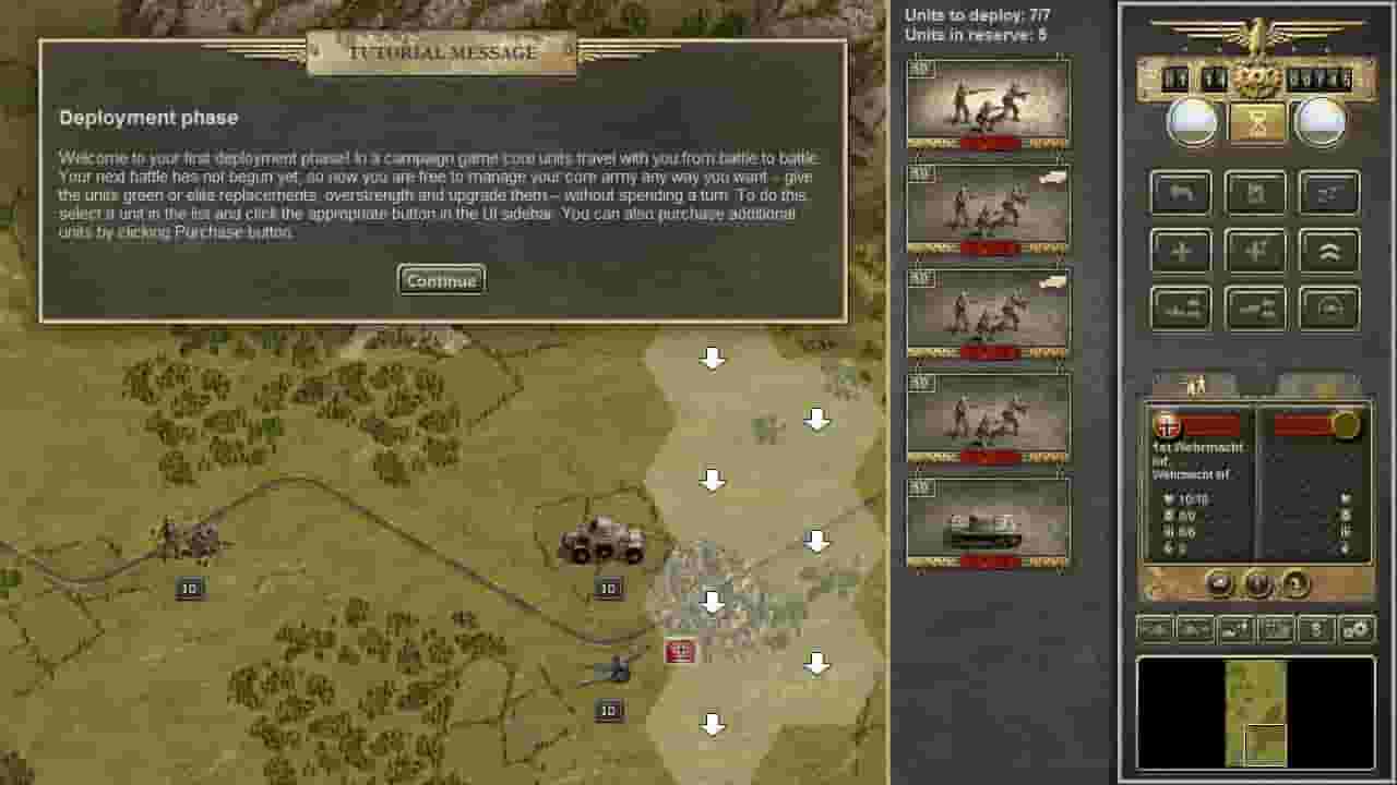 Panzer Corps Gold screenshot thumbnail screenshot 3