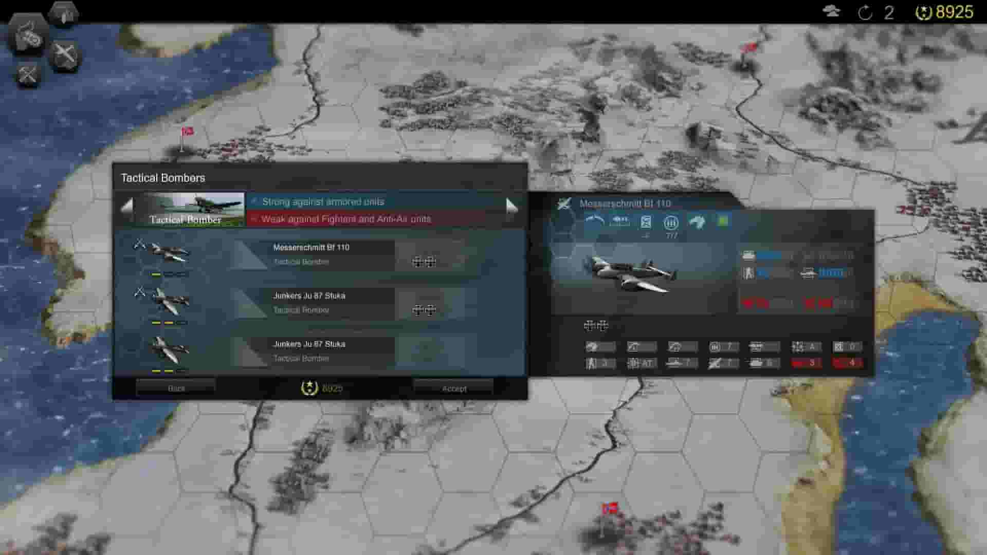 Panzer Tactics HD screenshot thumbnail screenshot 1