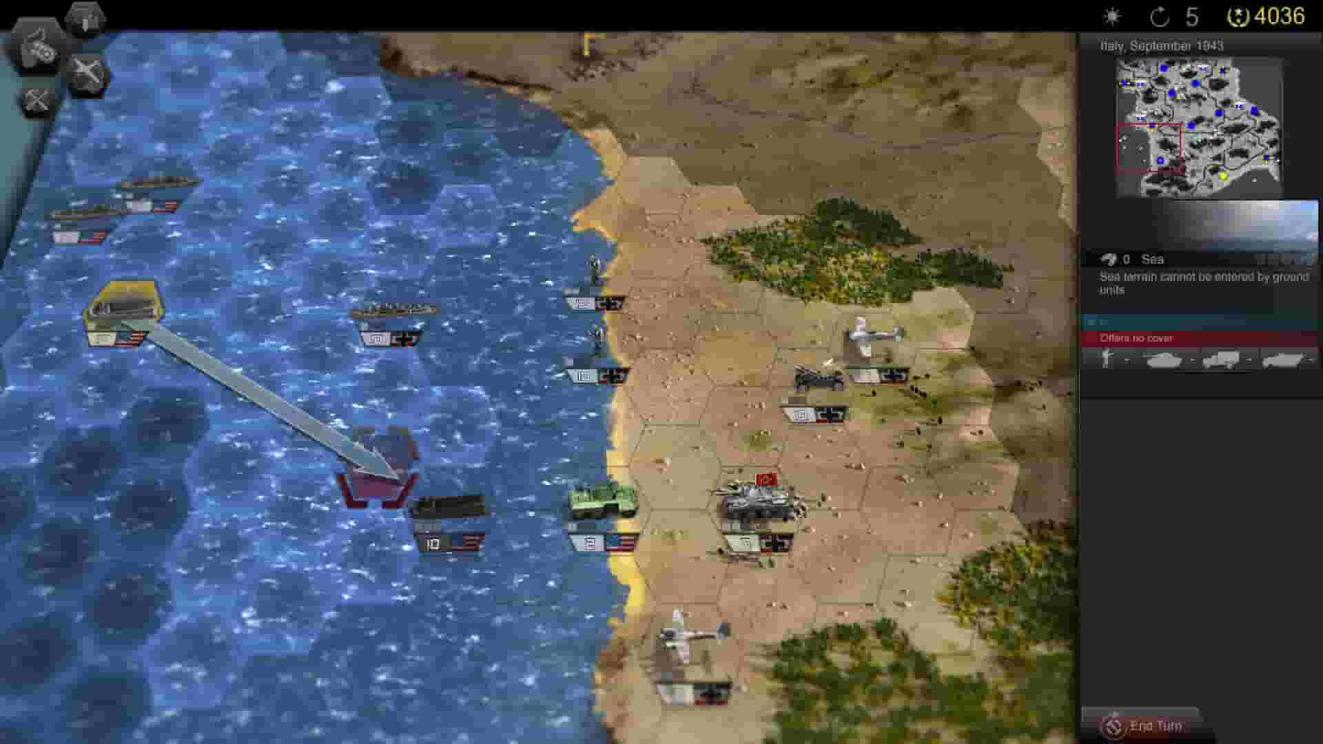Panzer Tactics HD screenshot thumbnail screenshot 5