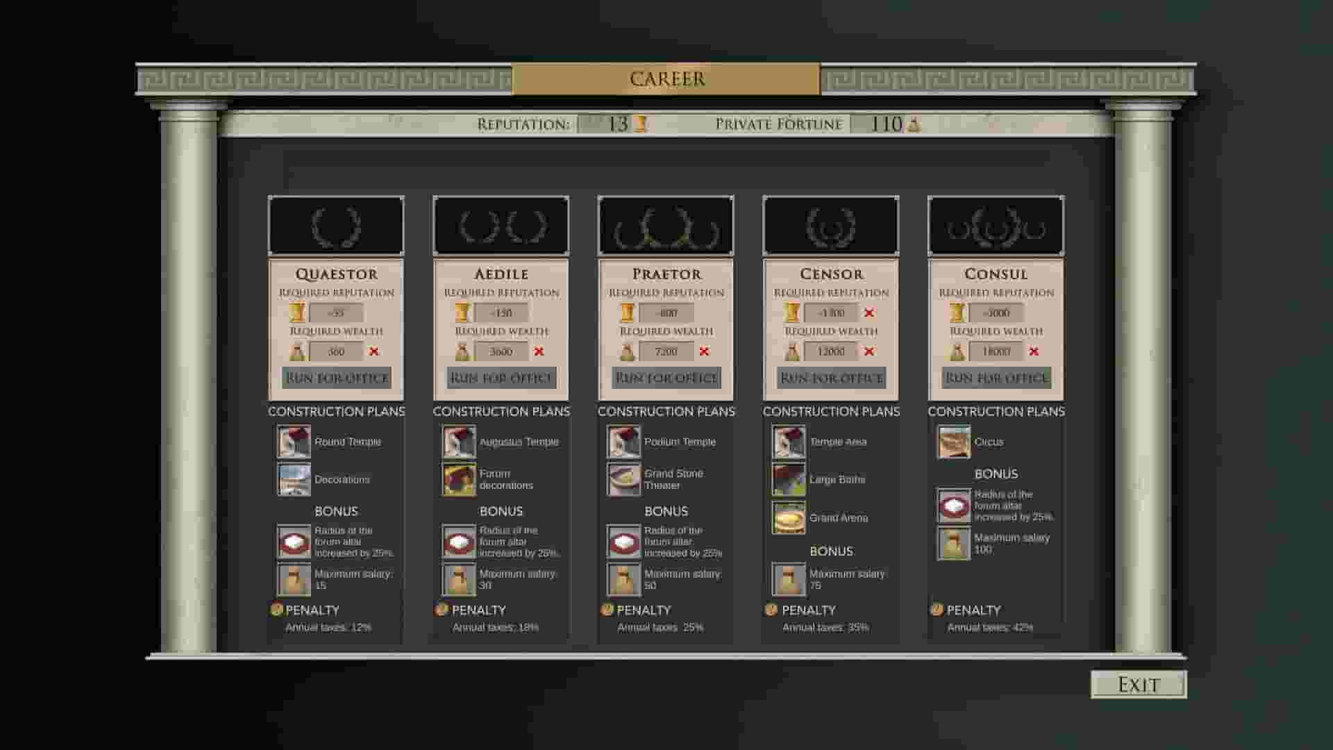 Pax Augusta screenshot thumbnail screenshot 9