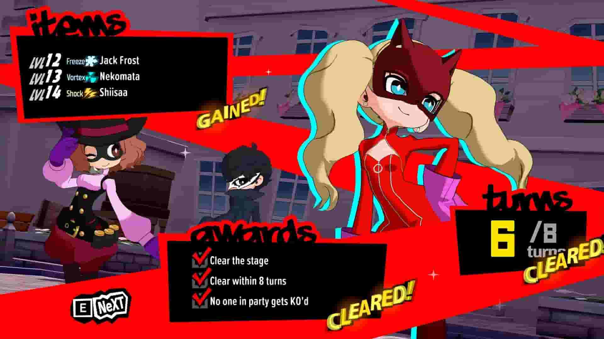 Persona 5 Tactica screenshot thumbnail screenshot 14