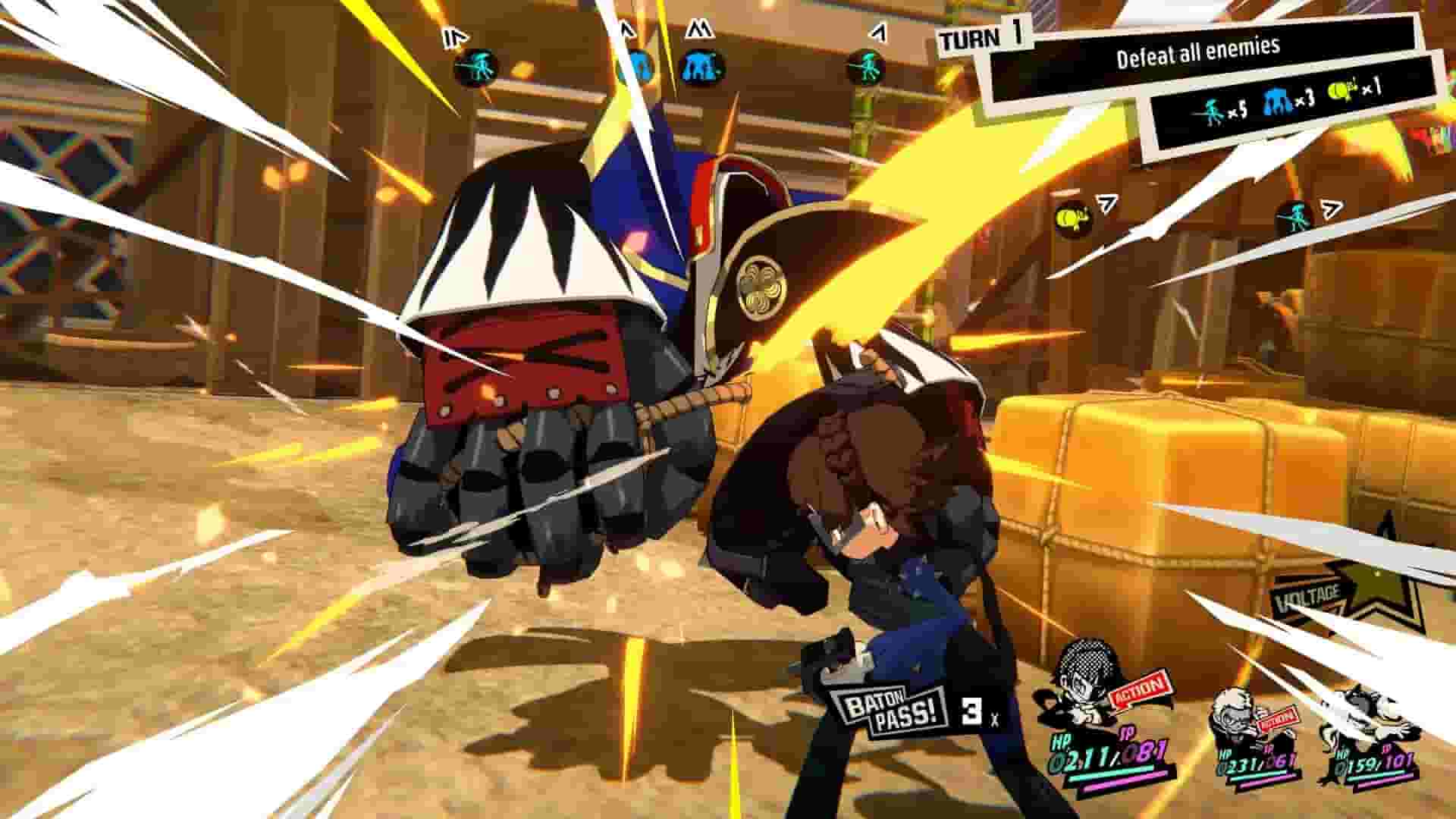 Persona 5 Tactica screenshot thumbnail screenshot 2