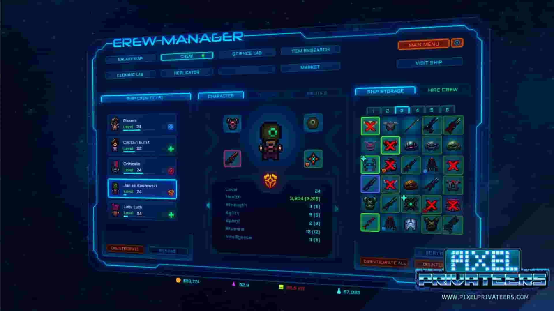 Pixel Privateers screenshot thumbnail screenshot 1