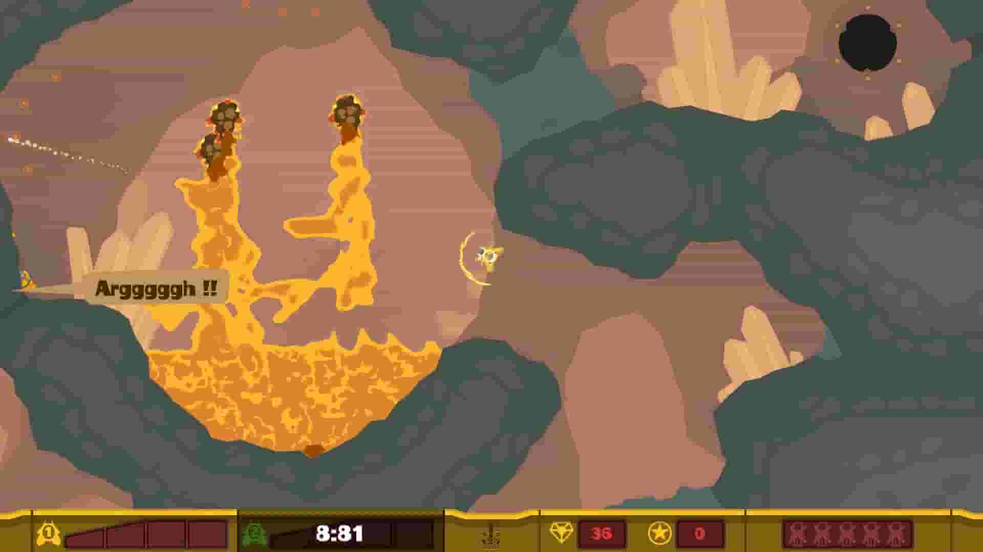 PixelJunk Shooter screenshot thumbnail screenshot 1