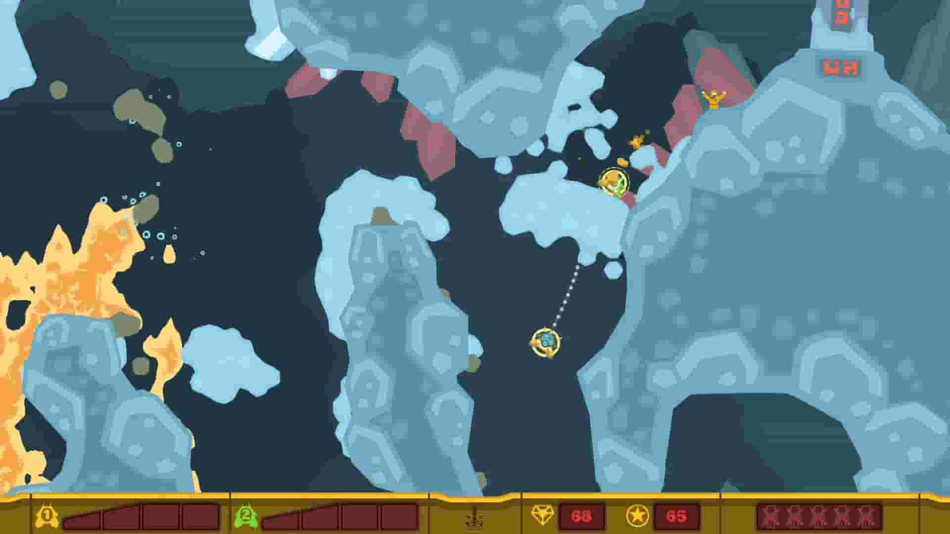 PixelJunk Shooter screenshot thumbnail screenshot 4