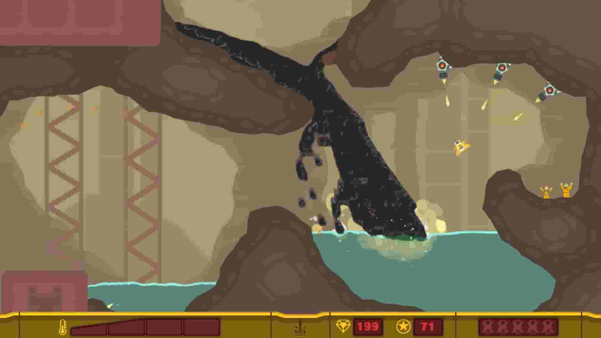 PixelJunk Shooter screenshot thumbnail screenshot 7