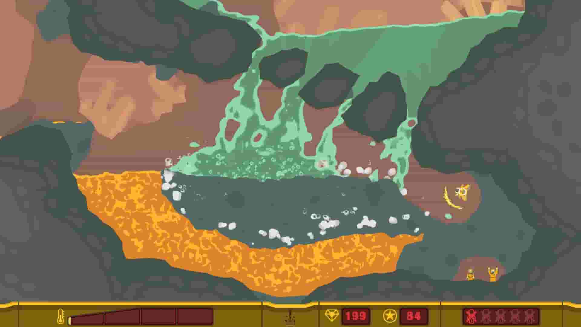 PixelJunk Shooter screenshot thumbnail screenshot 9