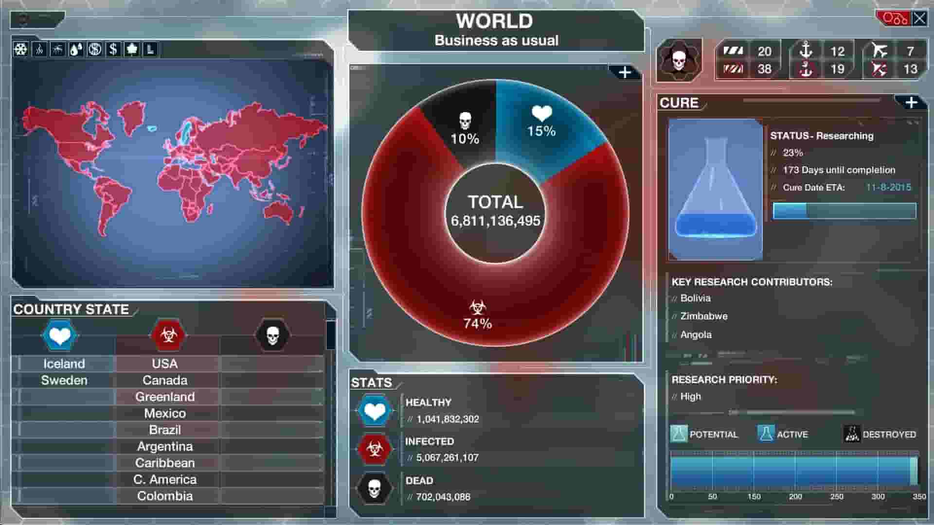 Plague Inc: Evolved screenshot thumbnail screenshot 9